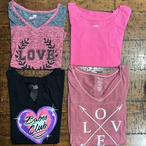Lot of 4 t-shirts size M